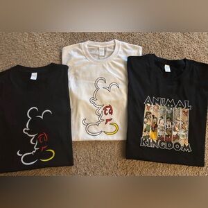 3 Disney Shirts - All Size L